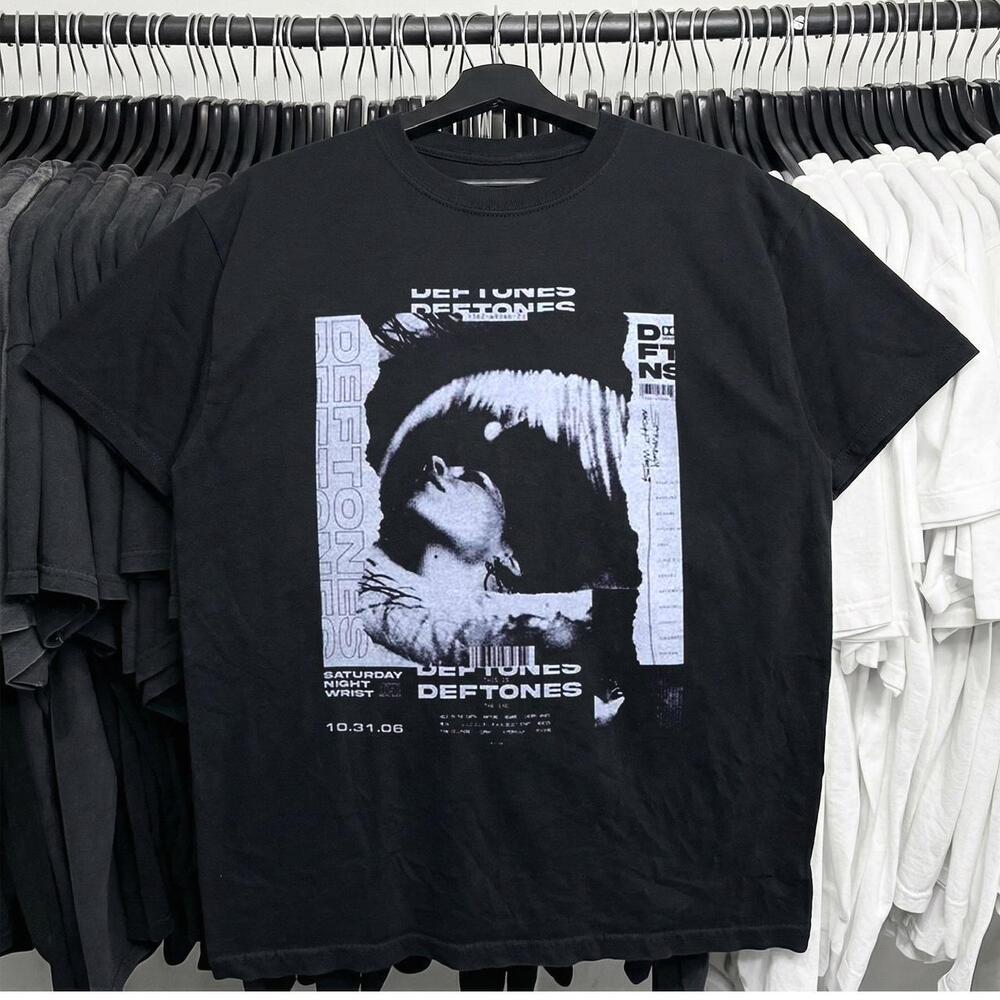 Black Deftones Band Tee